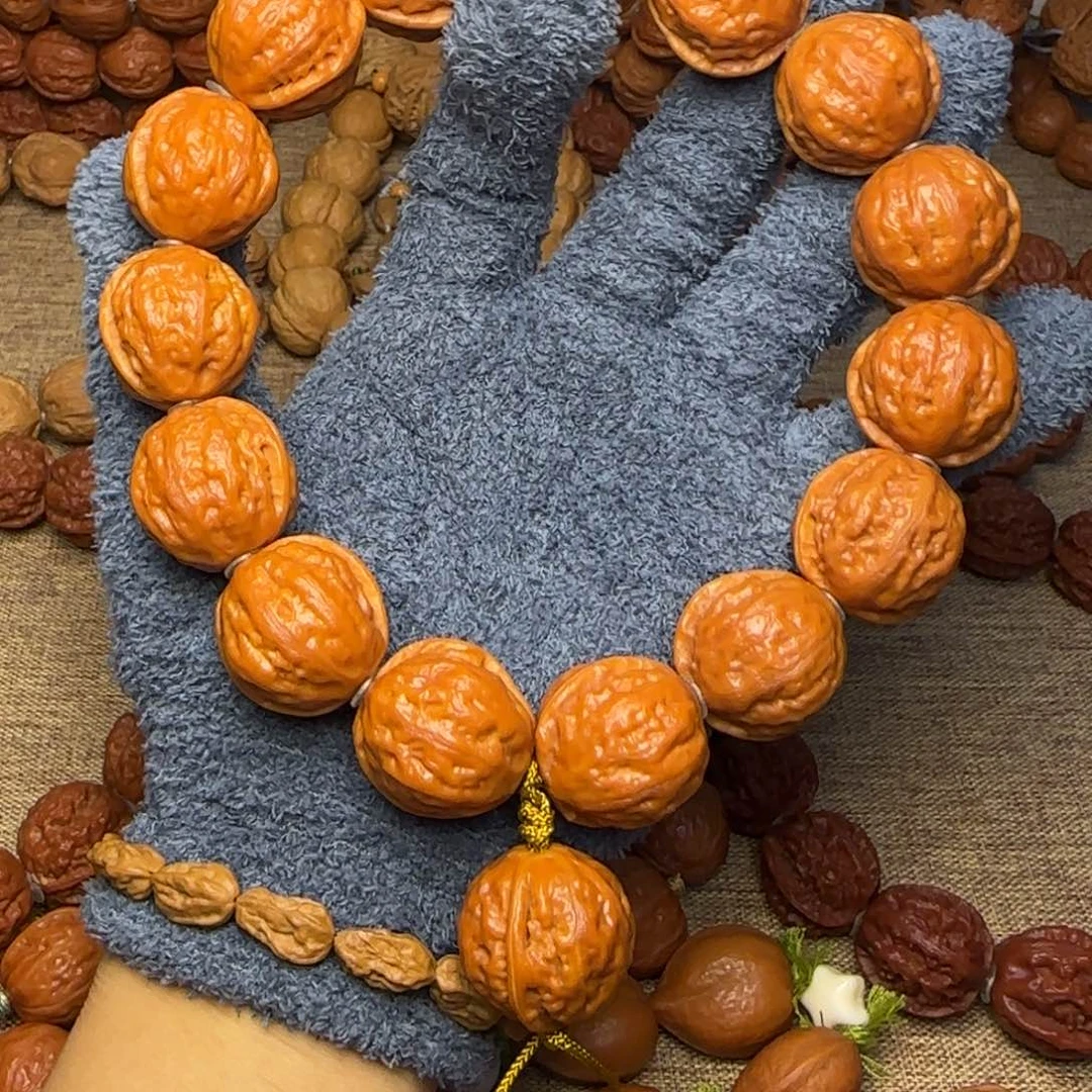 文玩核桃吊坠一到筋蚂蚁纹手持24.24.23