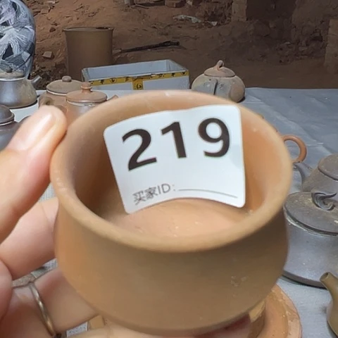 戬谷龙窑柴烧茶杯219