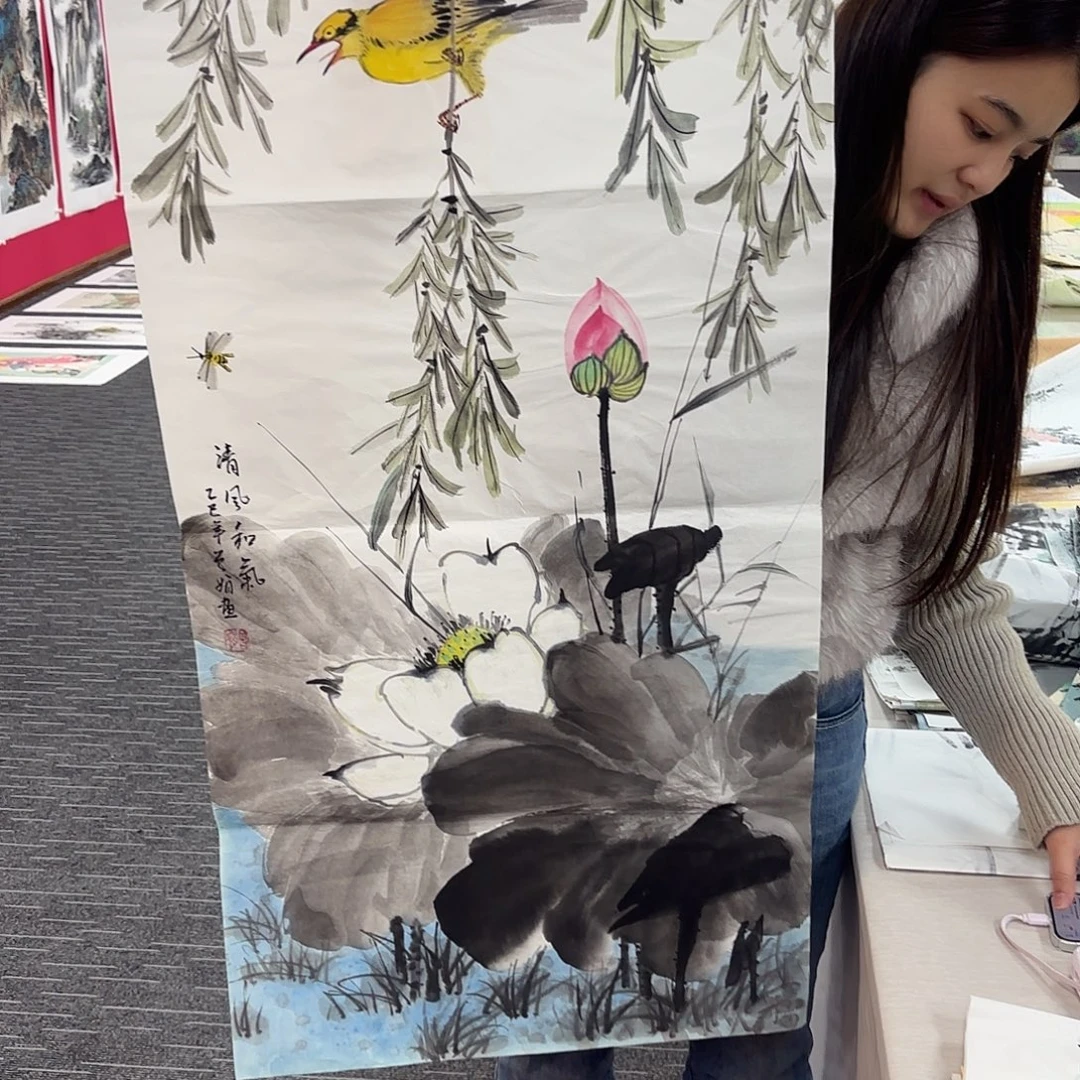 国画国画作品纯手绘