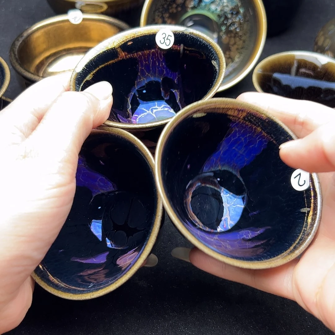 茶盏建窑建盏主人杯