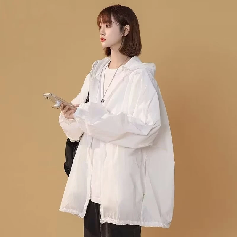 【不是主图款，以直播间为准】女夏季薄款外套防晒风衣潮