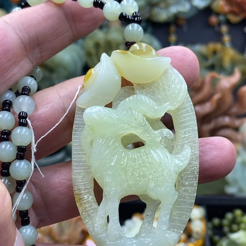 【闪购商品】未镶嵌岫玉吊坠