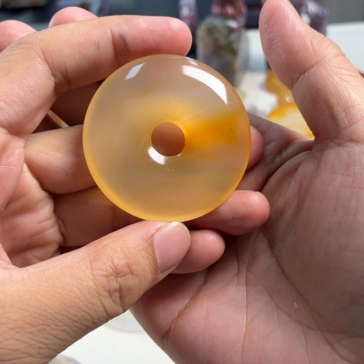玛瑙/玉髓未镶嵌吊坠(不含链)