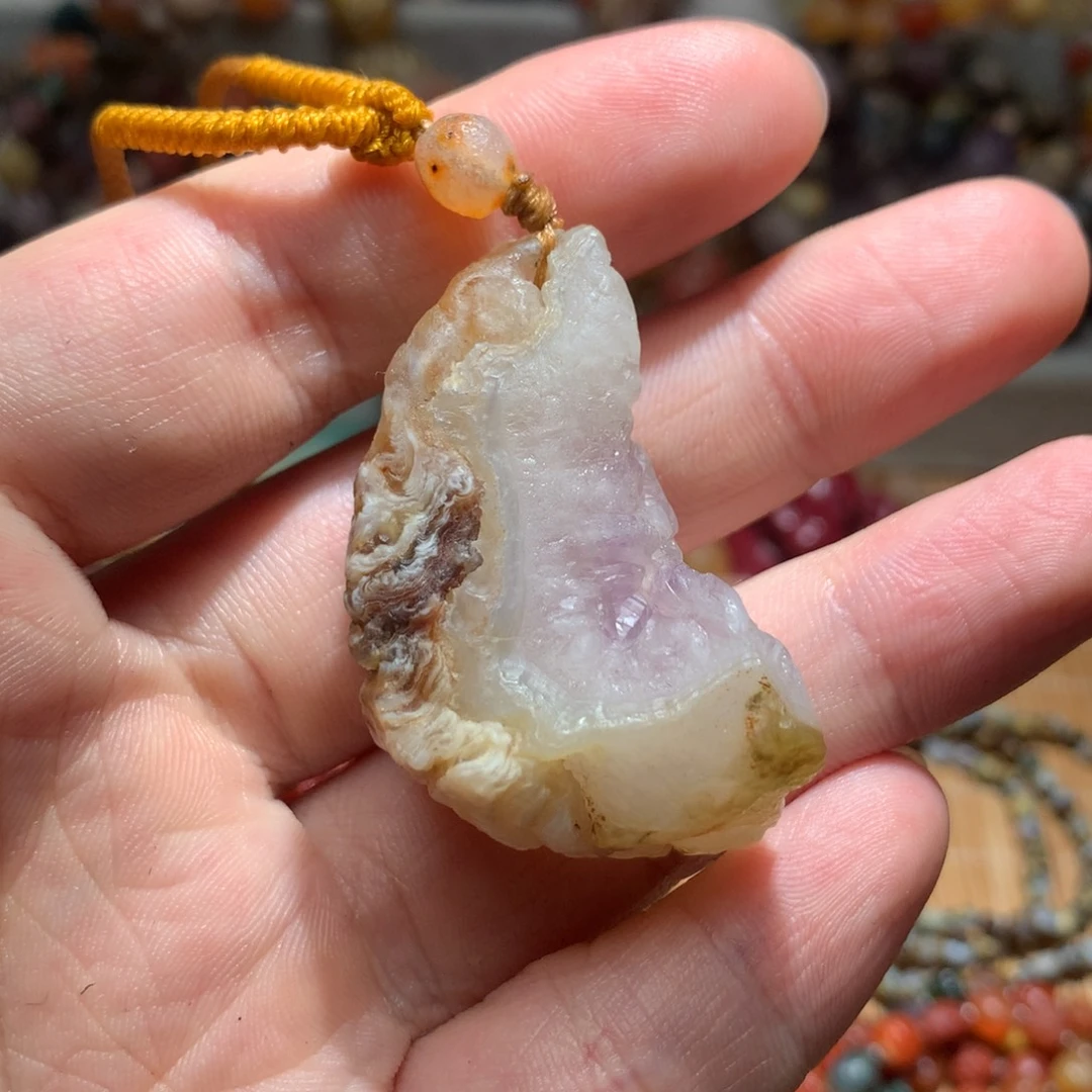 玛瑙/玉髓未镶嵌车挂