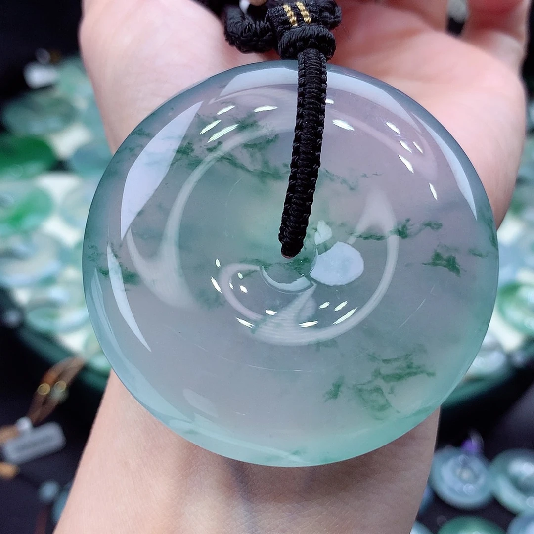 颈饰未镶嵌翡翠编号69尺寸54.5-13.8