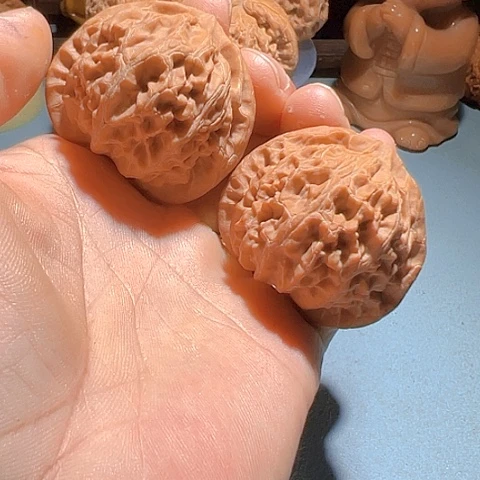 文玩核桃把件南*宫灯44