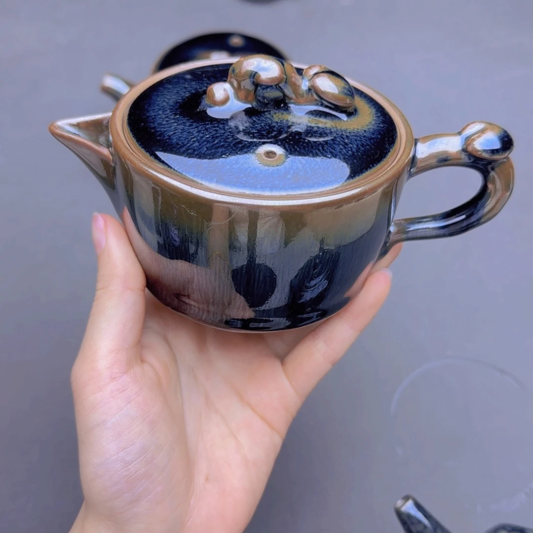 茶盏建盏兔豪如意汉瓦