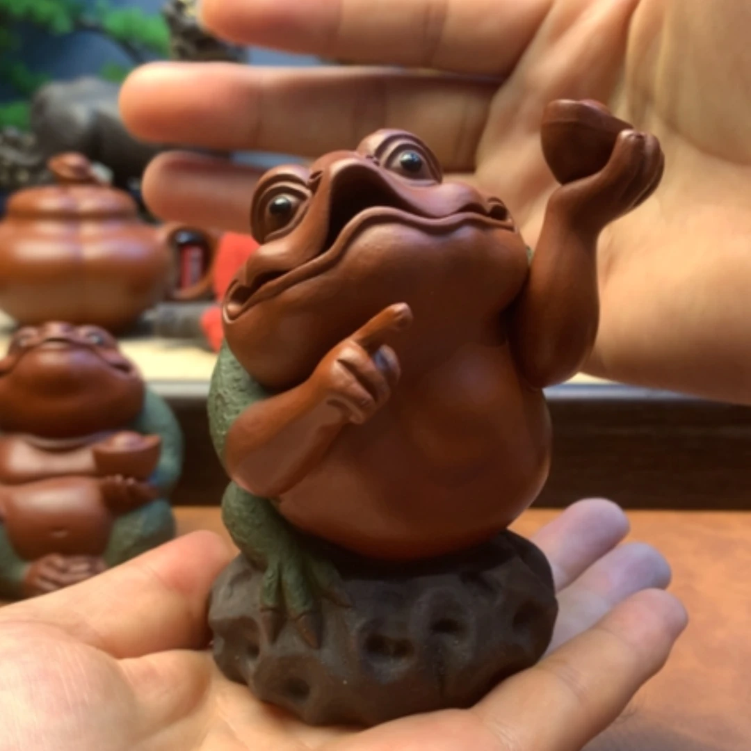 【闪购商品】紫砂茶宠紫砂壶手工艺制作