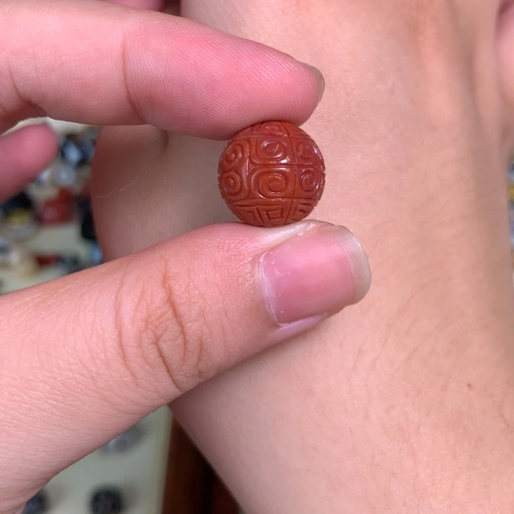 颈饰未镶嵌南红玛瑙18卡13➕
