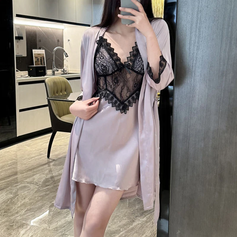 OUFENLAI睡衣2025新款夏季性感睡衣女士高级感纯欲风纯欲迷人睡衣