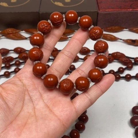 橄榄核手串?****头橄榄核