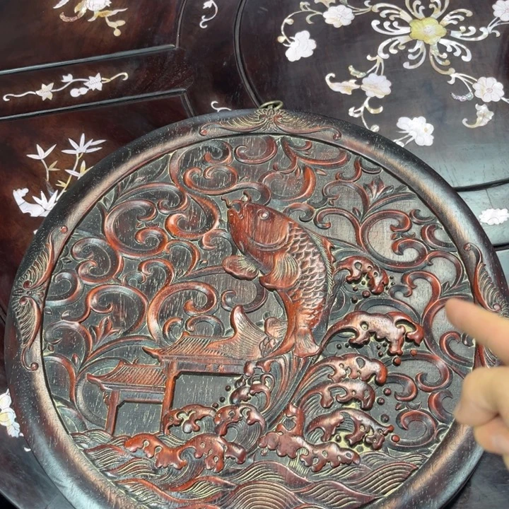 善***棠非洲紫檀（红花梨）