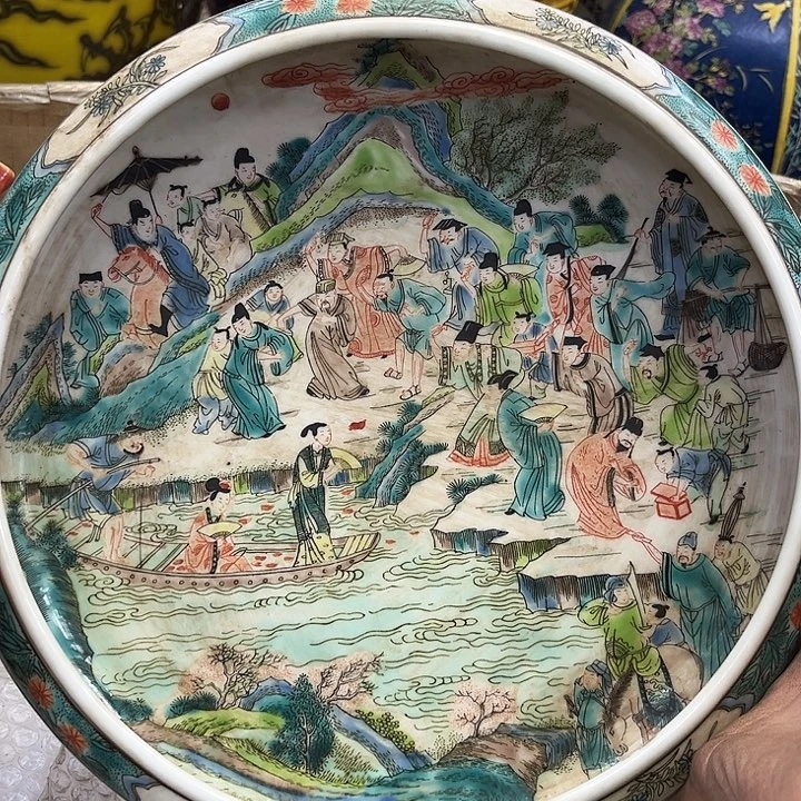 瓷片瓷器摆件瓷器摆件