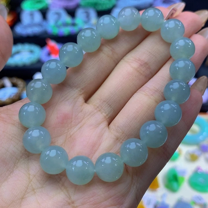 翡翠未镶嵌手链翡翠10