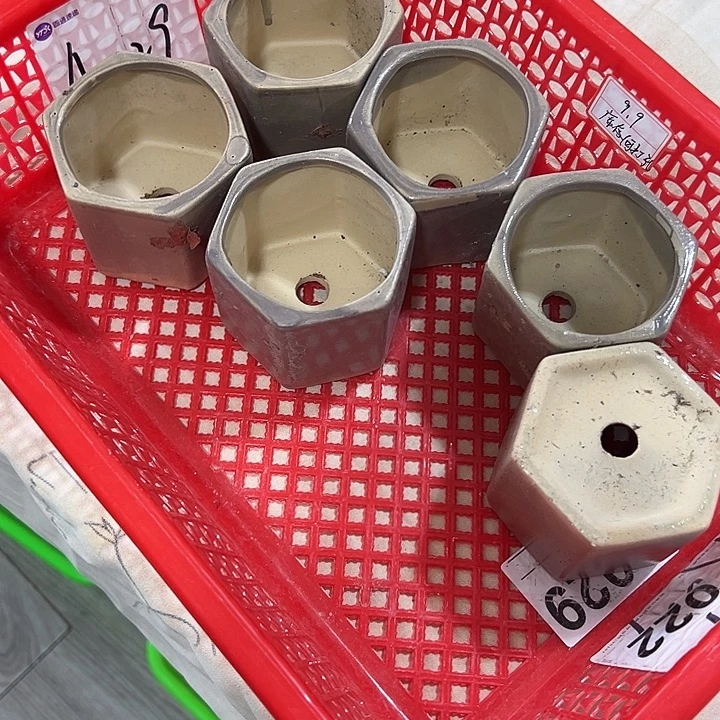 微瑕陶瓷花盆满9.9发