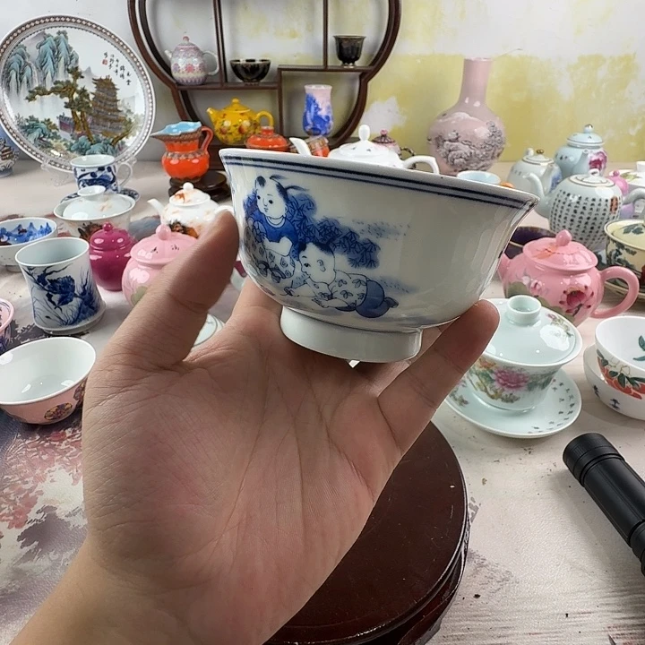 摆件景德镇陶瓷老厂瓷30