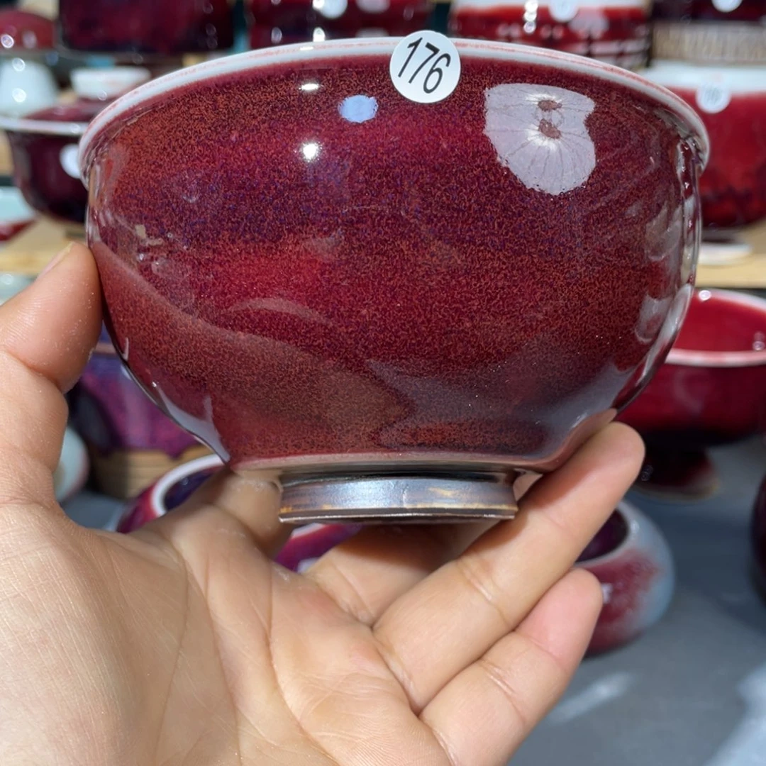 瓷片纯手工制作……微微瑕