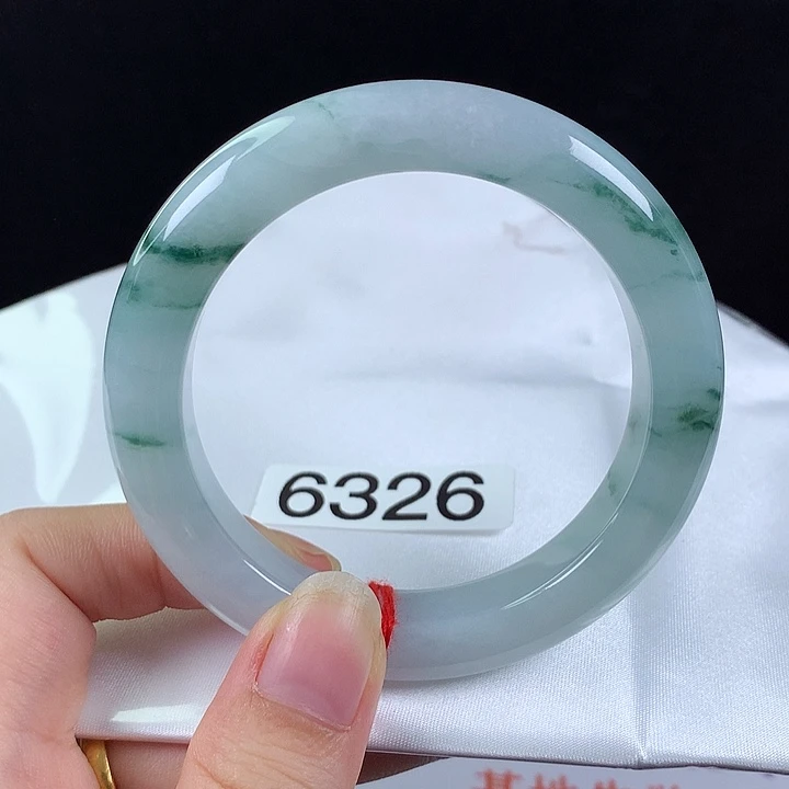 未镶嵌手镯翡翠55圈