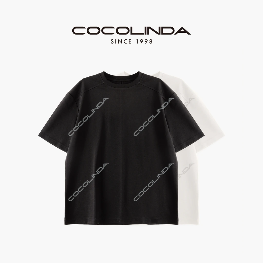 COCOLINDA | 天丝羊毛男女CP纯色T恤短袖T2767