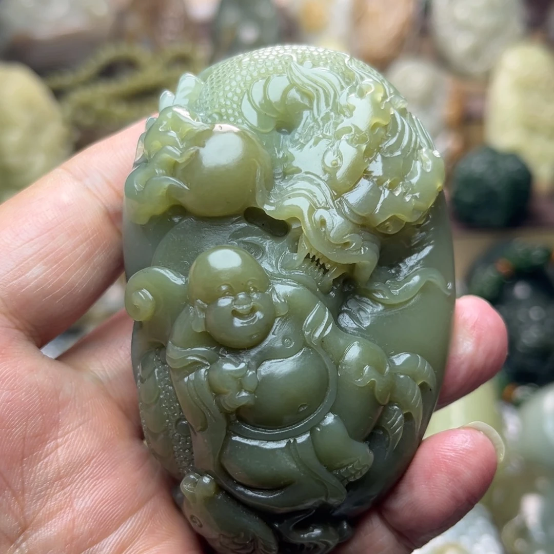 未镶嵌和田玉把件