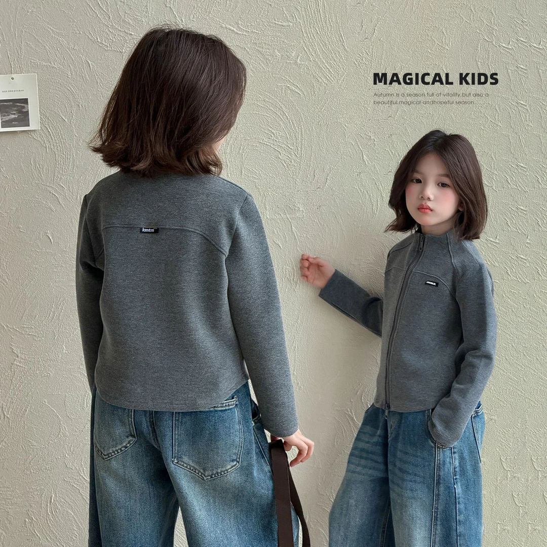 女童外套秋冬款2025新款洋气童装小女孩韩系冬装内搭儿童Q13969