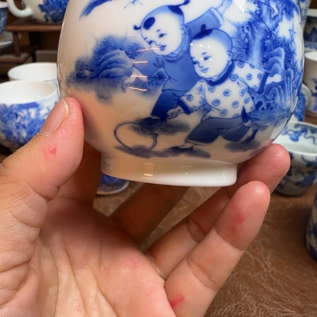 陶摆件今天晚上的月亮好圆