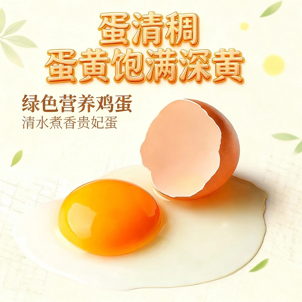 【攀娃儿自家养殖】鸡中皇后贵妃鸡蛋农村散养土鸡蛋新鲜30枚包邮
