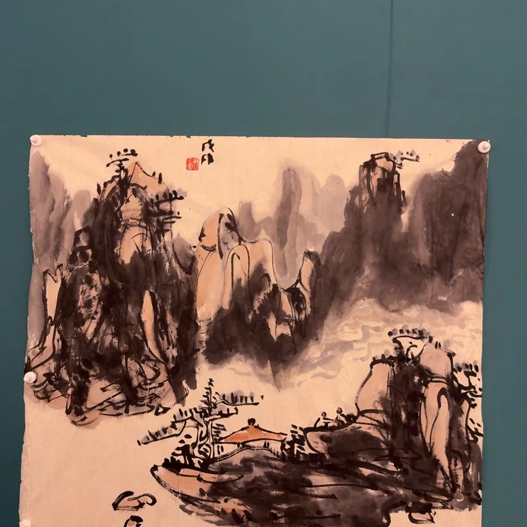 国画国画一幅作品