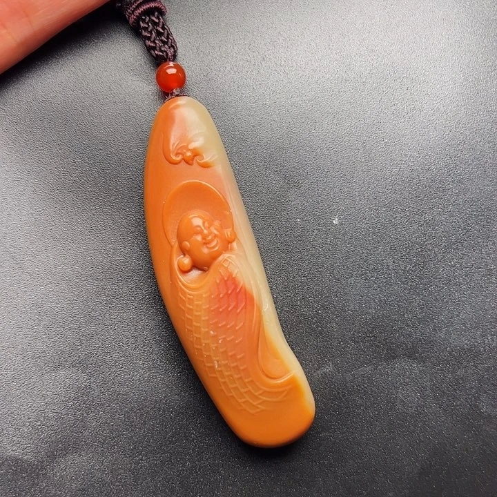 石英质玉挂件未镶嵌把**菜