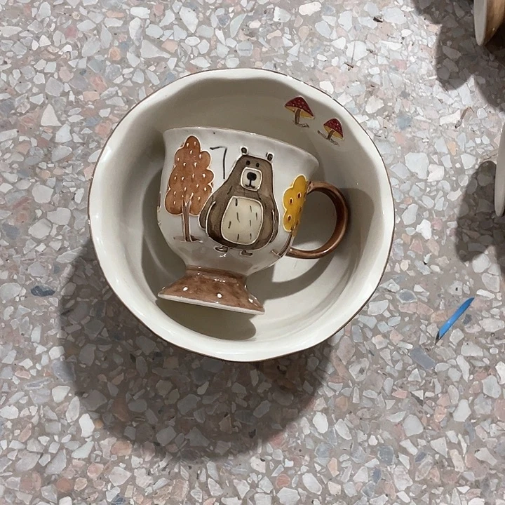 微瑕陶瓷完美主义者勿拍1杯1汤