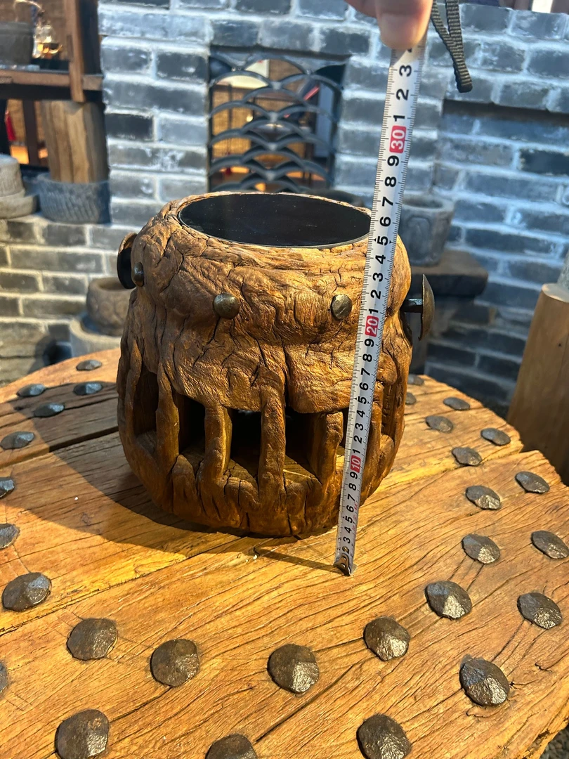 老榆木 茶炉 侘寂风