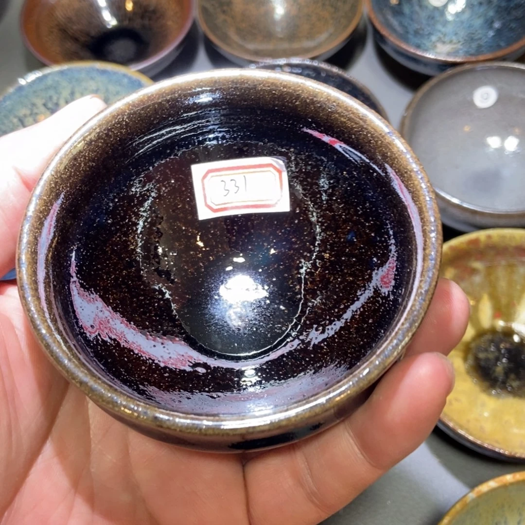 茶盏331 建窑建盏龙窑柴烧