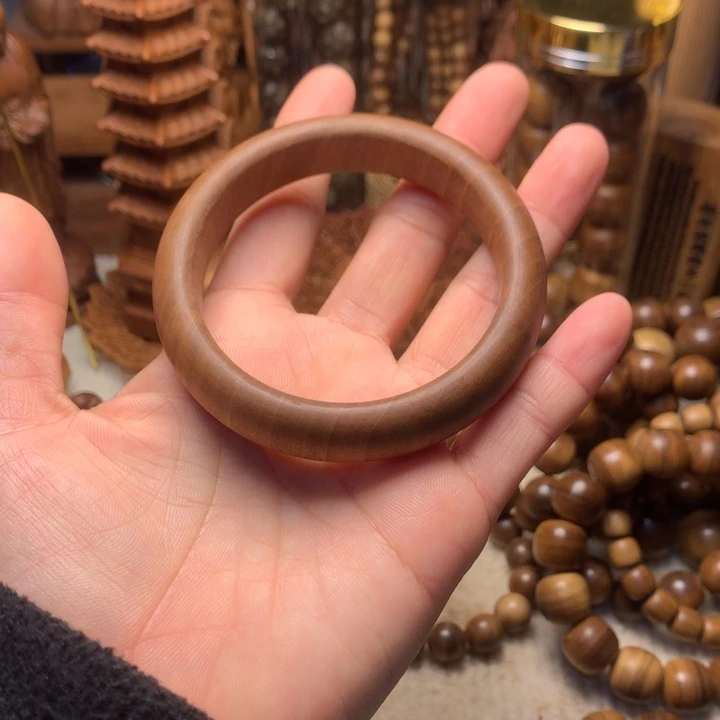 檀香木其他老山檀香手把件59