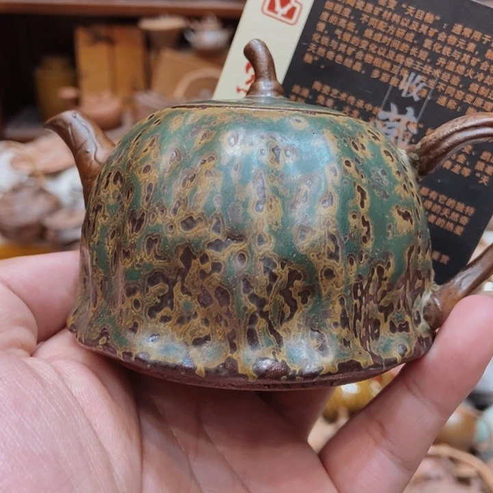 柴烧老岩泥高端茶器