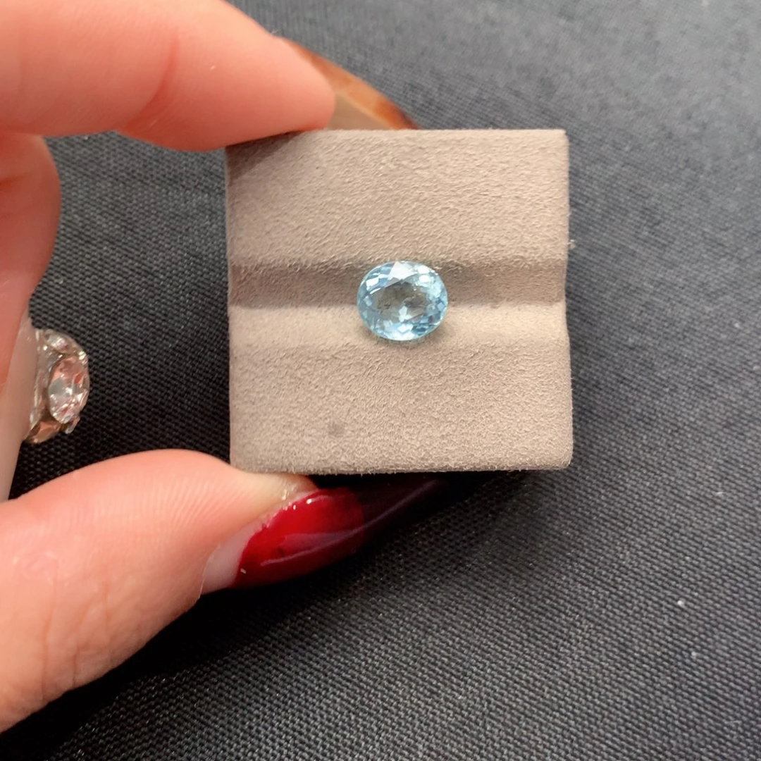 海蓝宝石裸石1.87ct