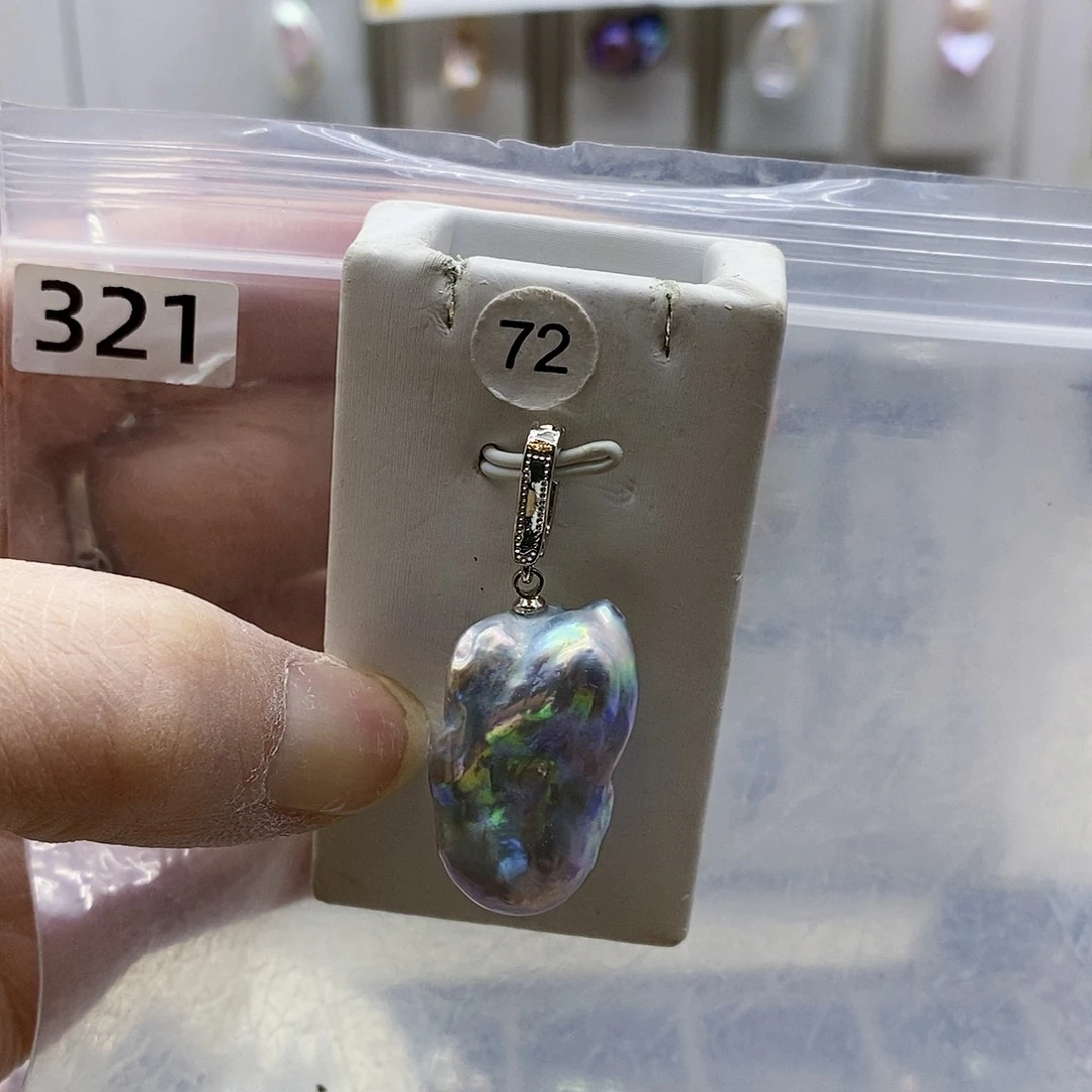 颈饰合金淡水珍珠