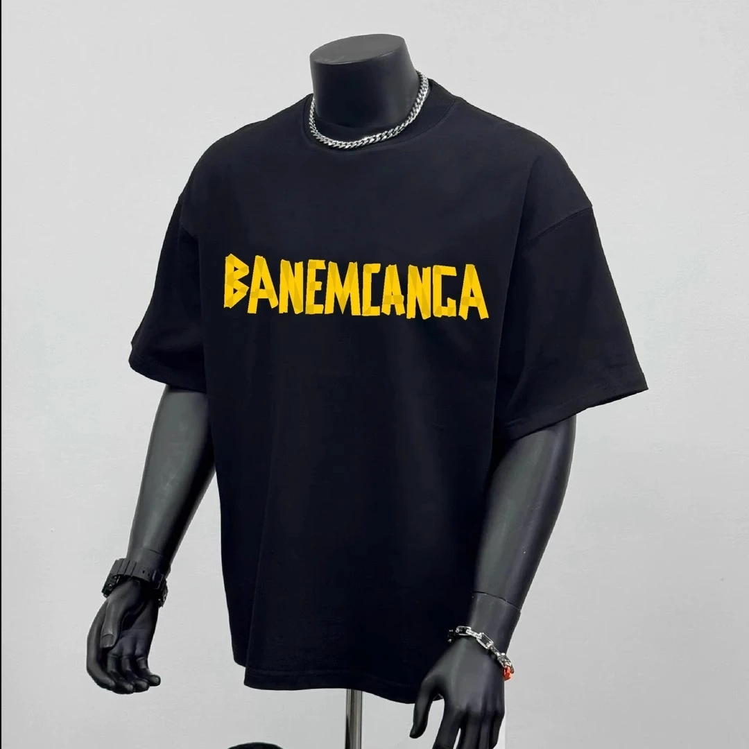 重磅字母印花短袖T恤男女新款潮流牌纯棉上衣夏季情侣装美式半袖