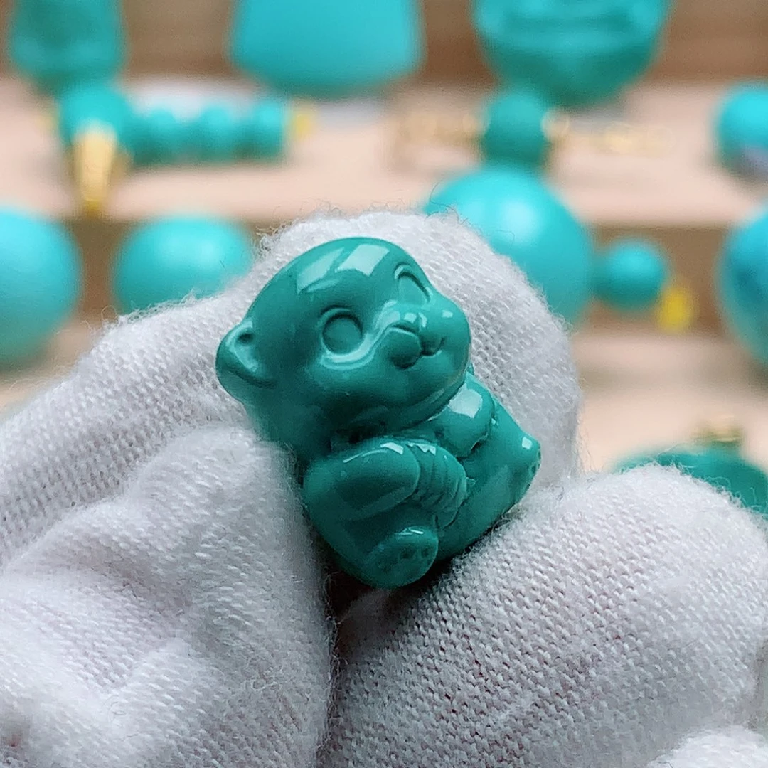 绿松石未镶嵌配饰