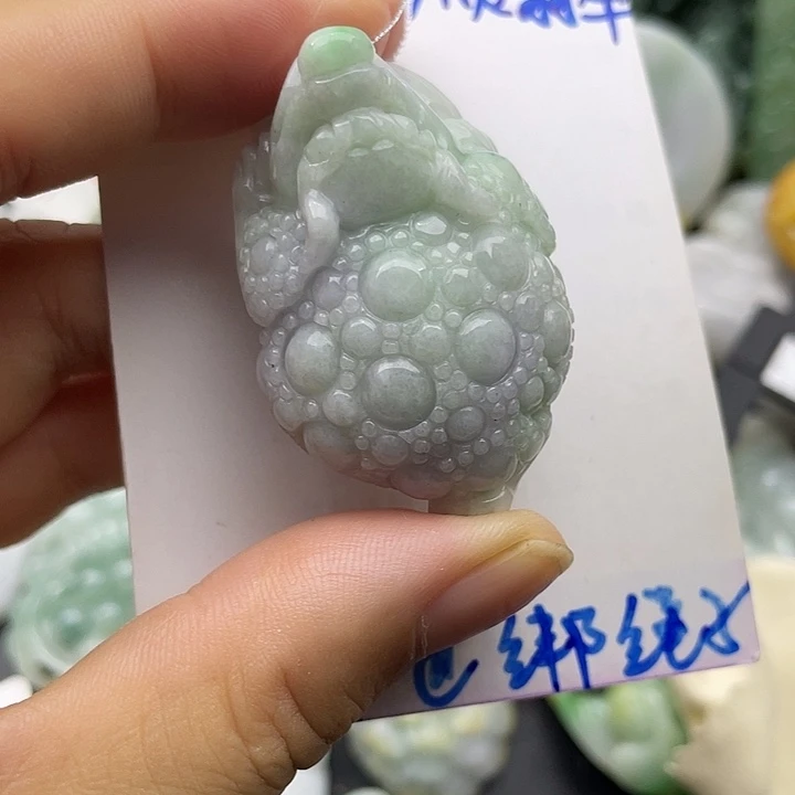 翡翠未镶嵌颈饰天然翡翠