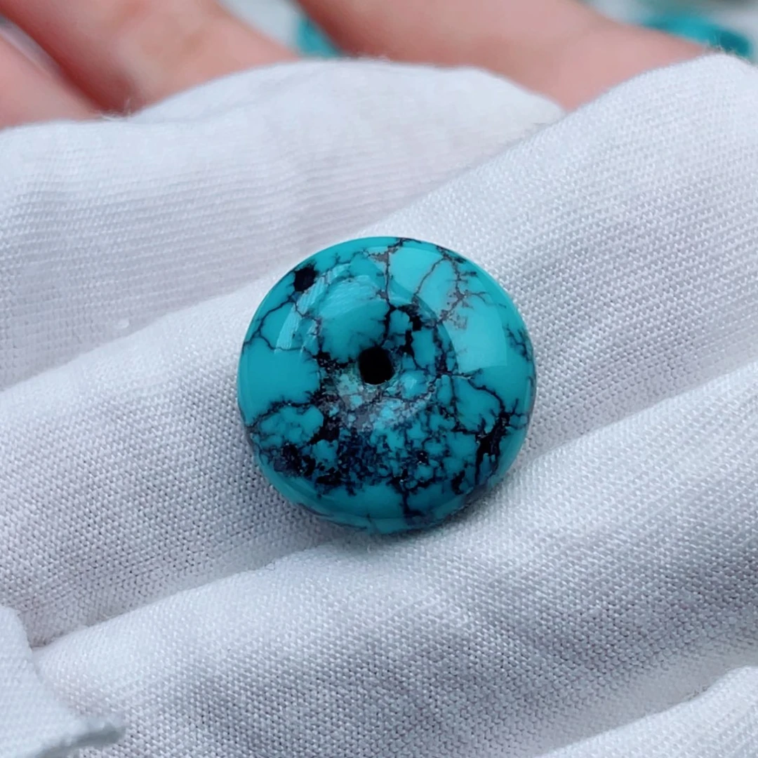 绿松石未镶嵌挂件龍***头