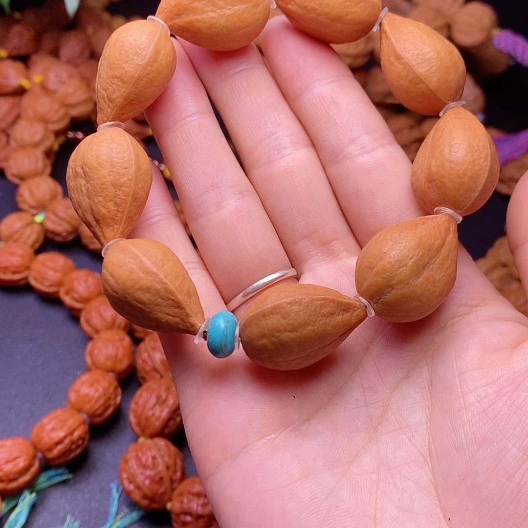 【闪购商品】文玩核桃吊坠柳叶姬宝21