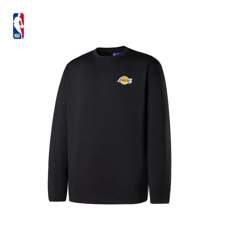 【新品】NBA官方湖人/勇士/开拓者休闲潮流男女同款长袖T恤