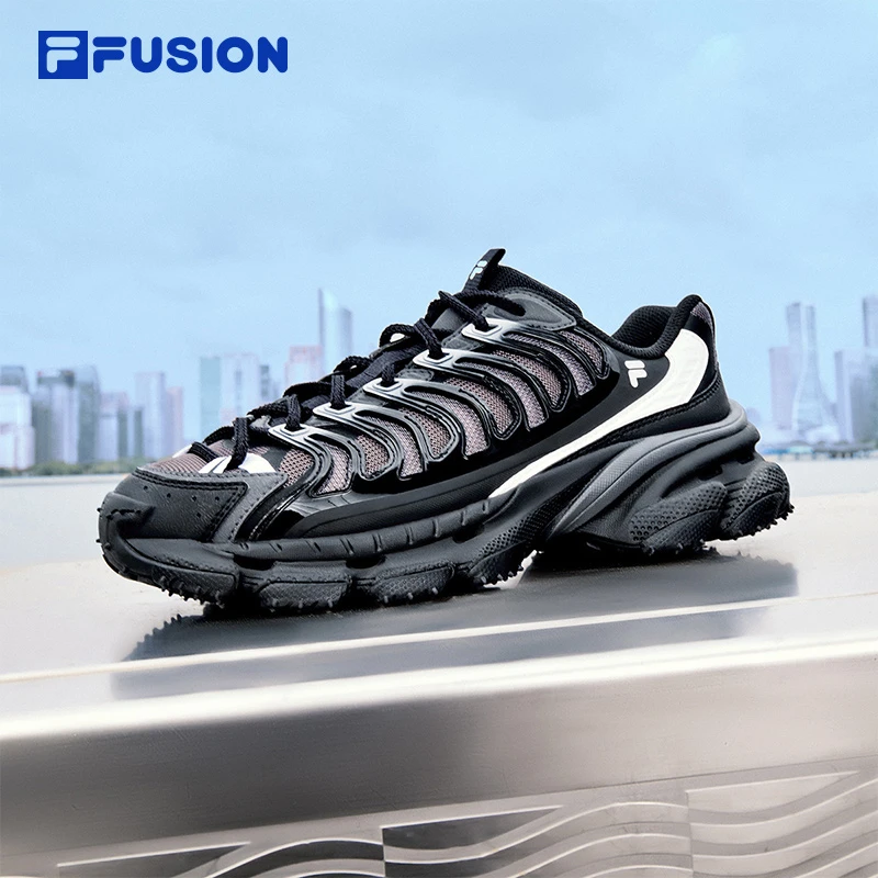 FILA【BRACKET星舰鞋】欧若风机械感运动老爹鞋男女款T12WM511501F