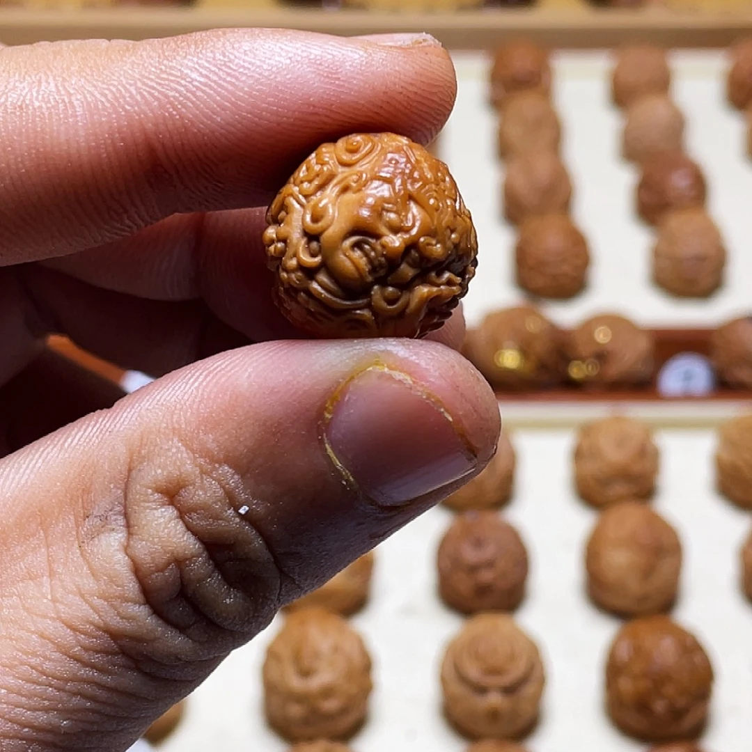 御****吊坠猴头核桃16左右猴头核桃雕刻