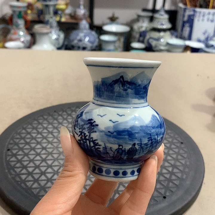 陶摆件博古架陶瓷摆件