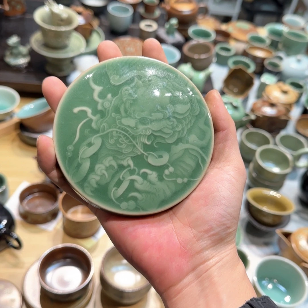 小金茶具青瓷茶器