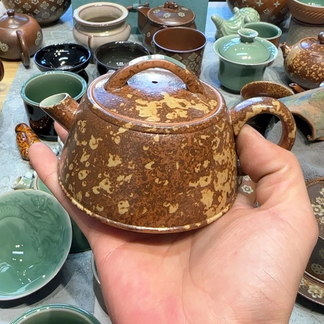 小金茶具青瓷茶器