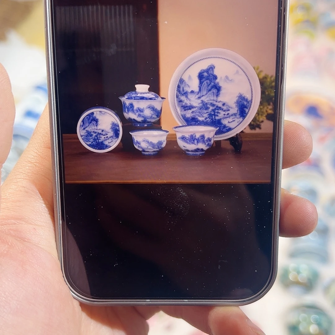 思***琪璞玉溪山行旅图五件套
