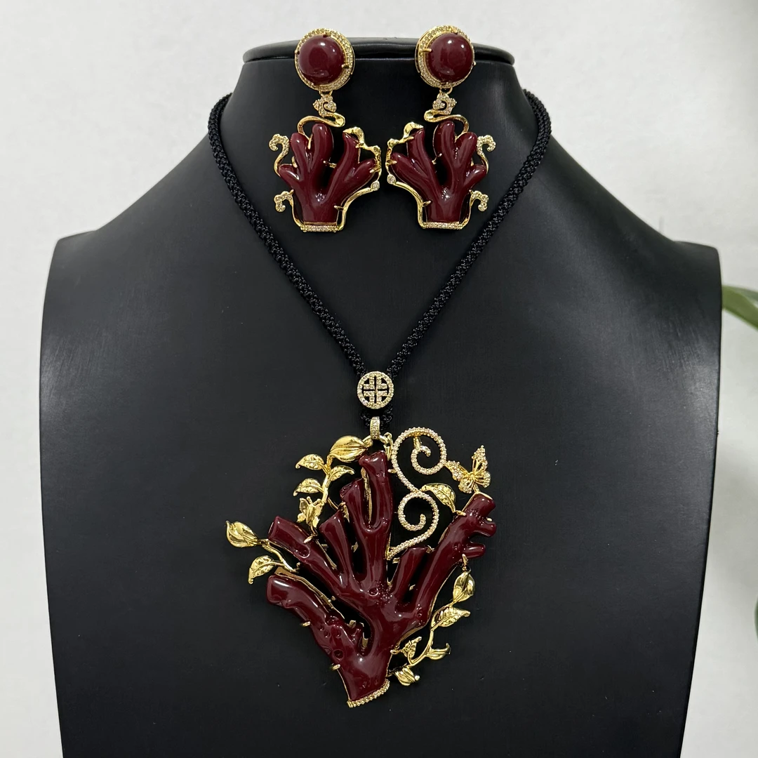 【大号一套】藏族饰品藏族舞配饰藏族首饰黄铜镀金不掉色