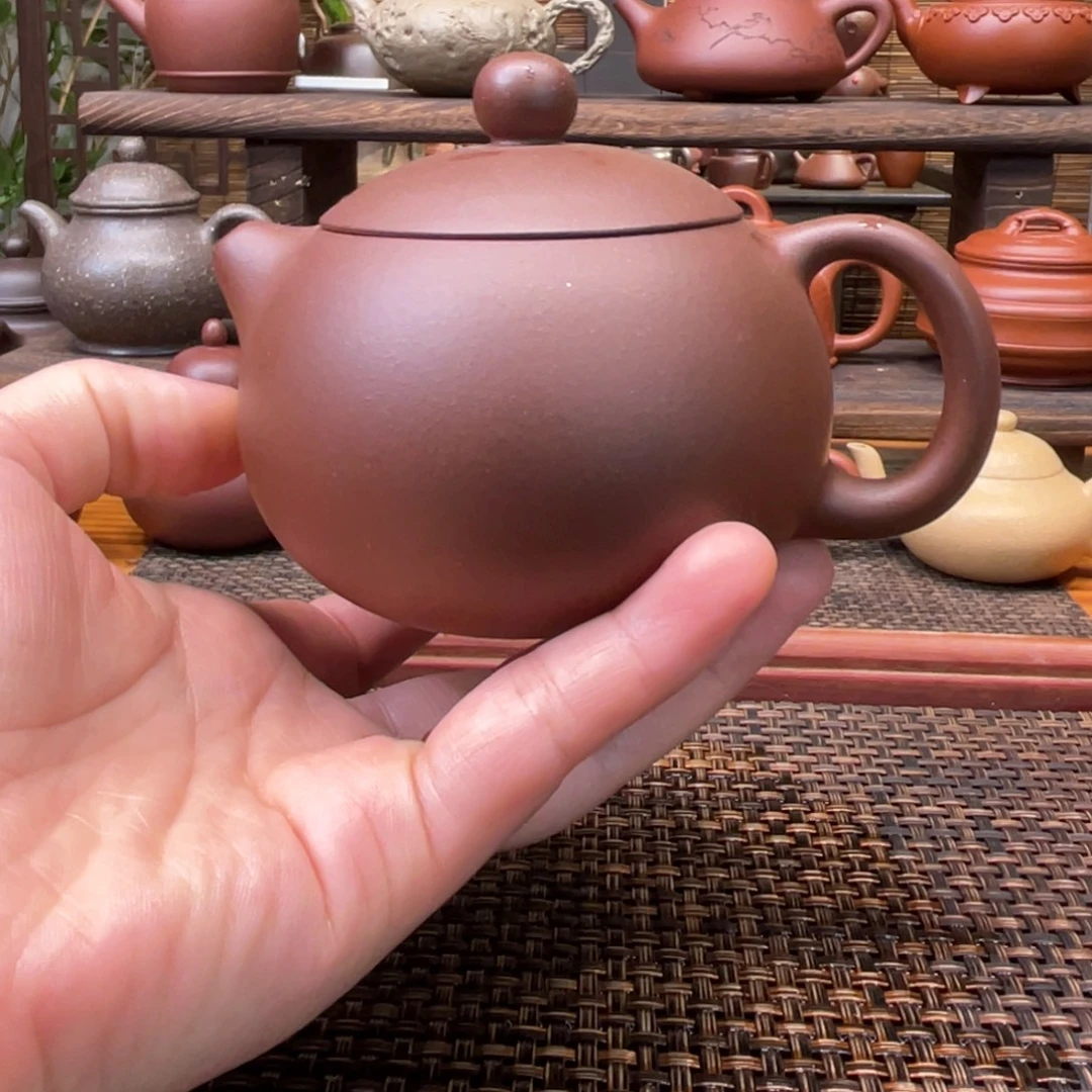 茶壶紫砂宜兴原矿紫砂手工制180